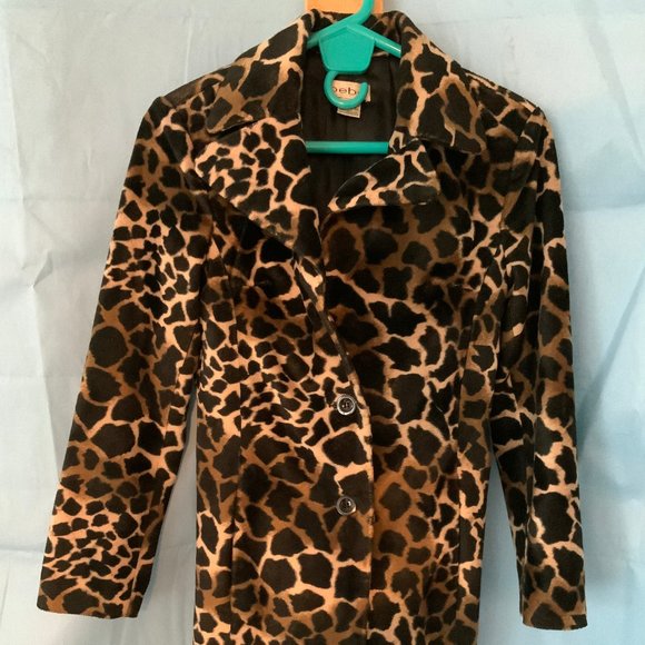 Bebe Cheetah Jacket - Picture 1 of 5